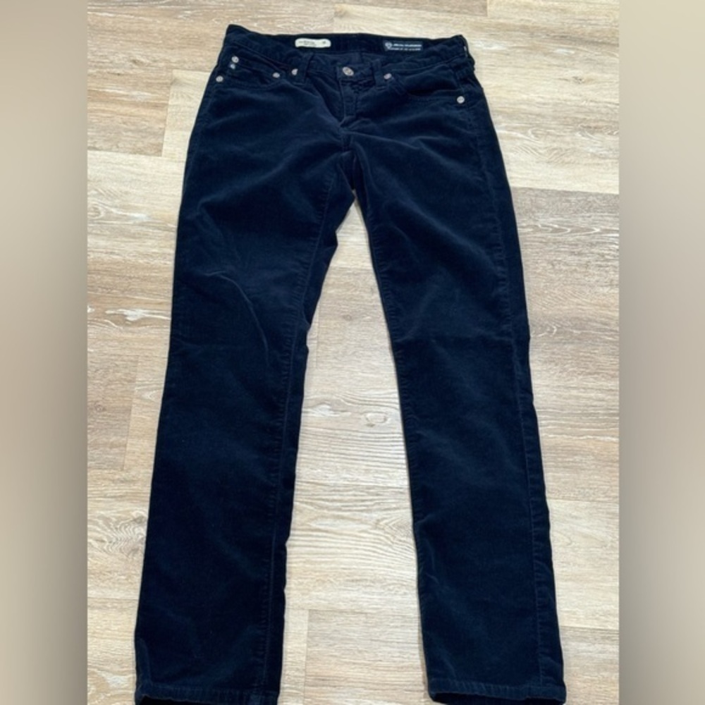 Adriano Goldschmied Stevie Slim Straight Navy Blue Jeans Size 26 R